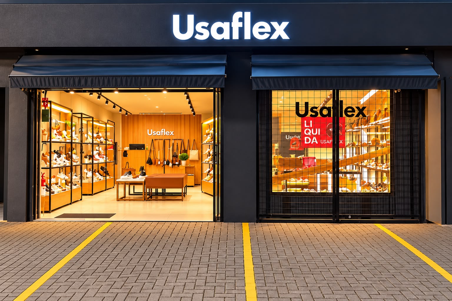 Fachada da Usaflex — Casa Forte / Outlet